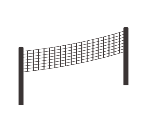 Paddleball net, sports equipment, court gear, game accessory, athletic gear