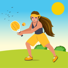 Paddleball player-01