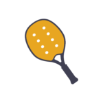 Paddleball racket, sports equipment, paddle sports, game gear, active lifestyle