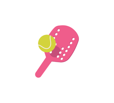 Paddleball, racquet sport, outdoor game, recreational activity, physical exercise-01