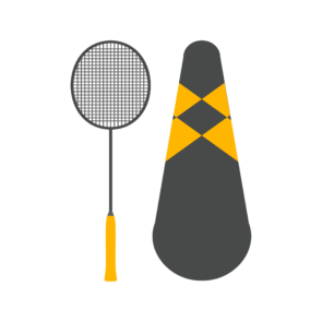 Racket with cover, racquet protection, sports gear set, racquet and case, badminton equipment-01