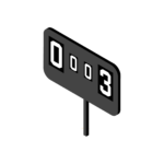 Scoreboard, tally, points display, score tracker, sports results board-01
