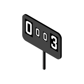 Scoreboard, tally, points display, score tracker, sports results board-01