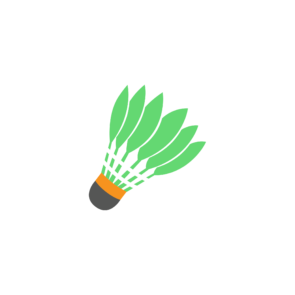 Shuttle, feathered birdie, shuttlecock, racquet sports gear, badminton bird-01