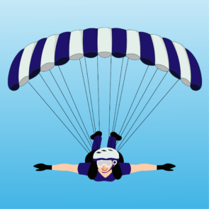 Skydiver, parachute jumper, freefall, adventurer,freelife-01
