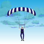 Skydiver, parachute jumper, freefall enthusiast, aerial adventurer, skydiving enthusiast-01