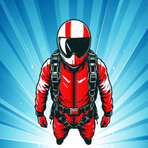 Skydiver, parachutist, freefall enthusiast, aerial adventurer, skydiving enthusiast-01