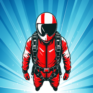 Skydiver, parachutist, freefall enthusiast, aerial adventurer, skydiving enthusiast-01