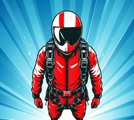 Skydiver, parachutist, freefall enthusiast, aerial adventurer, skydiving enthusiast-01