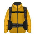 Skydiving costume, freefall attire, aerial jumpsuit, skydiver outfit, parachute clothing-01