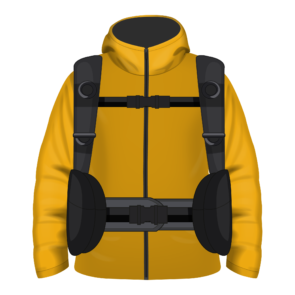 Skydiving costume, freefall attire, aerial jumpsuit, skydiver outfit, parachute clothing-01