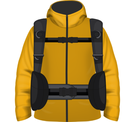 Skydiving costume, freefall attire, aerial jumpsuit, skydiver outfit, parachute clothing-01