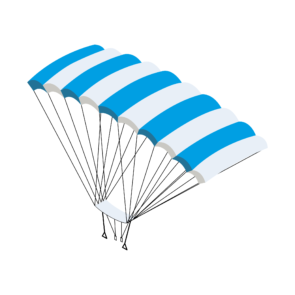 Skydiving, parachute, aerial adventure, freefall equipment, skydiving gear-01