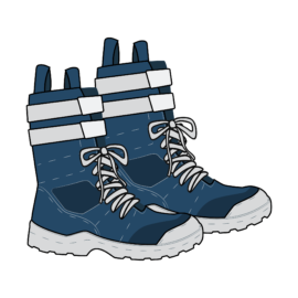 Skydiving shoes, freefall footwear, parachute landing gear, aerial sports shoes, extreme sports footwear-01