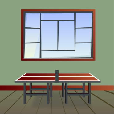 Table tennis room, ping pong area, racket sports space, indoor table tennis, ping pong playing zone-01