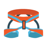 Wall rock climbing belt, climbing safety gear, harness belt, climbing equipment, adventure belt-01