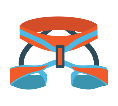 Wall rock climbing belt, climbing safety gear, harness belt, climbing equipment, adventure belt-01