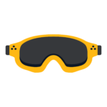 YellowSkiingGlasses, SkiEyewearYellow, SnowSportsSunglasses, WinterSportsEyewear, SkiGogglesYellow-01