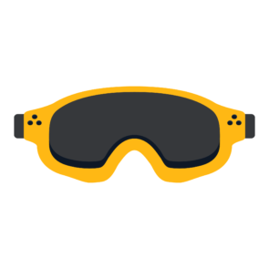 YellowSkiingGlasses, SkiEyewearYellow, SnowSportsSunglasses, WinterSportsEyewear, SkiGogglesYellow-01