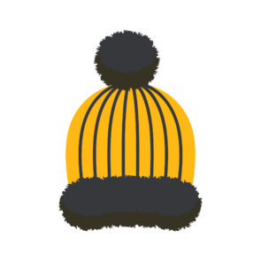 YellowWinterSkiingCap, SkiBeanieYellow, ColdWeatherHeadwear, SnowSportsHat, WinterGearYellow-01