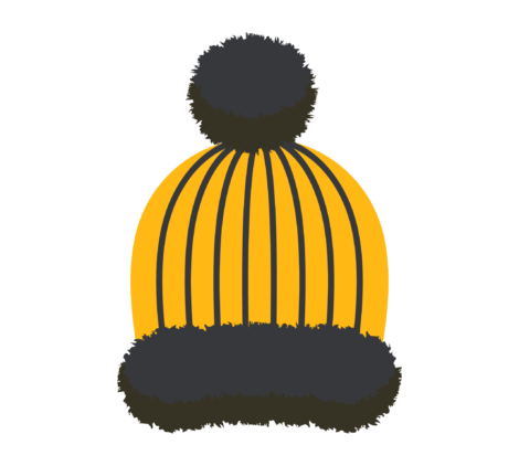 YellowWinterSkiingCap, SkiBeanieYellow, ColdWeatherHeadwear, SnowSportsHat, WinterGearYellow-01