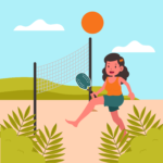 girl playing paddleball-01