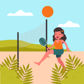 girl playing paddleball-01