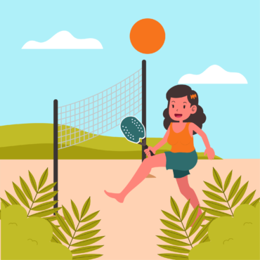 girl playing paddleball-01