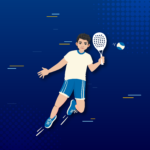 paddleball player with racket-01